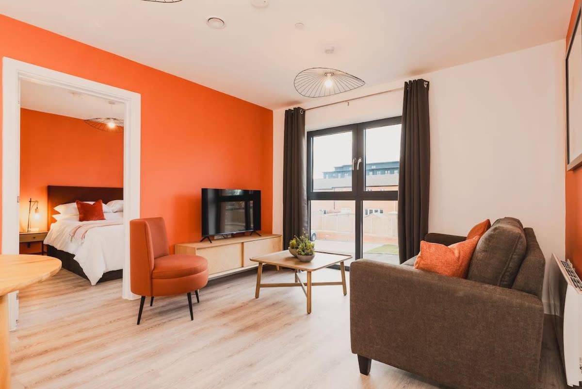 Stayzeni, Hardwick House Derby 2 Bed Apartment ภายนอก รูปภาพ